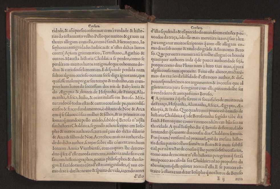 Censuras de Gaspar Barreiros sobre quatro livros intitulados em M. Portio Catam De Originibus, em Beroso Chaldaeo, em Manethon Aegyptio & em Q. Fabio Pictor Romano 22