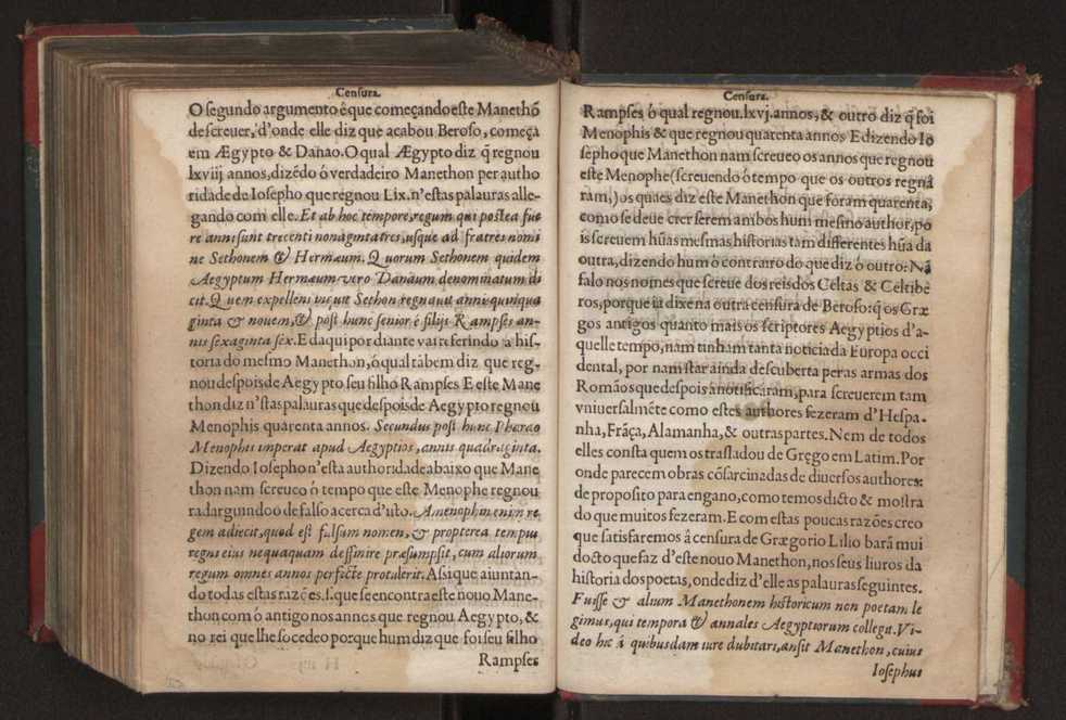 Censuras de Gaspar Barreiros sobre quatro livros intitulados em M. Portio Catam De Originibus, em Beroso Chaldaeo, em Manethon Aegyptio & em Q. Fabio Pictor Romano 49