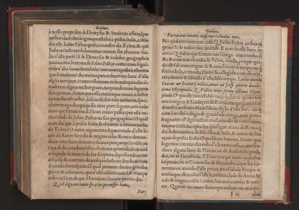 Censuras de Gaspar Barreiros sobre quatro livros intitulados em M. Portio Catam De Originibus, em Beroso Chaldaeo, em Manethon Aegyptio & em Q. Fabio Pictor Romano 54