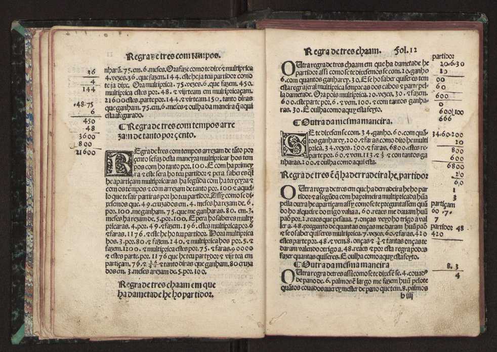 Tratado da pratica darismetyca ordenada per Gaspar Nycolas e empremida com previlegio del rey nosso senhor 18