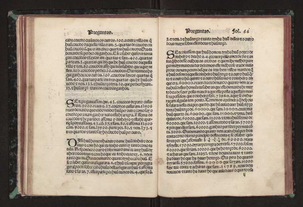 Tratado da pratica darismetyca ordenada per Gaspar Nycolas e empremida com previlegio del rey nosso senhor 71