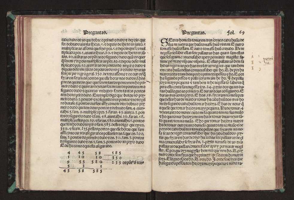Tratado da pratica darismetyca ordenada per Gaspar Nycolas e empremida com previlegio del rey nosso senhor 74