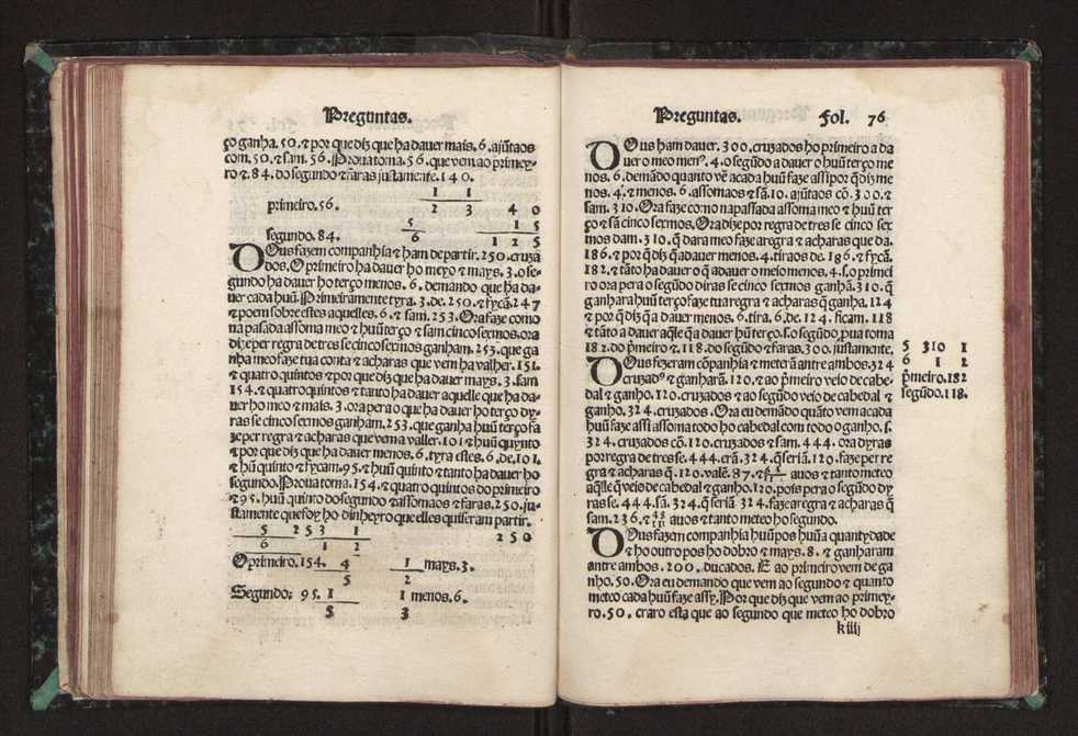 Tratado da pratica darismetyca ordenada per Gaspar Nycolas e empremida com previlegio del rey nosso senhor 81