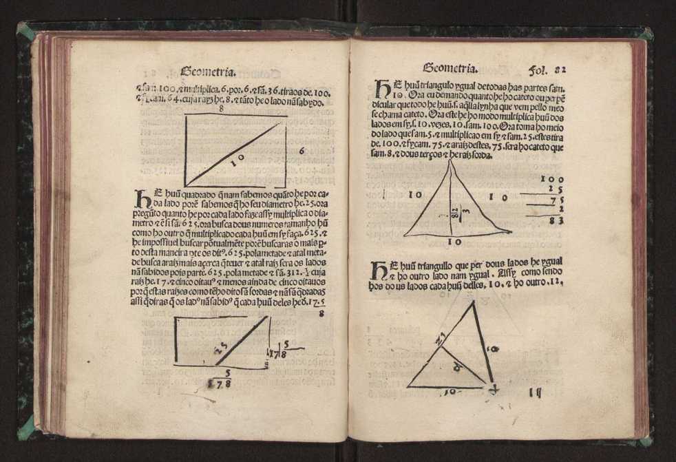 Tratado da pratica darismetyca ordenada per Gaspar Nycolas e empremida com previlegio del rey nosso senhor 87