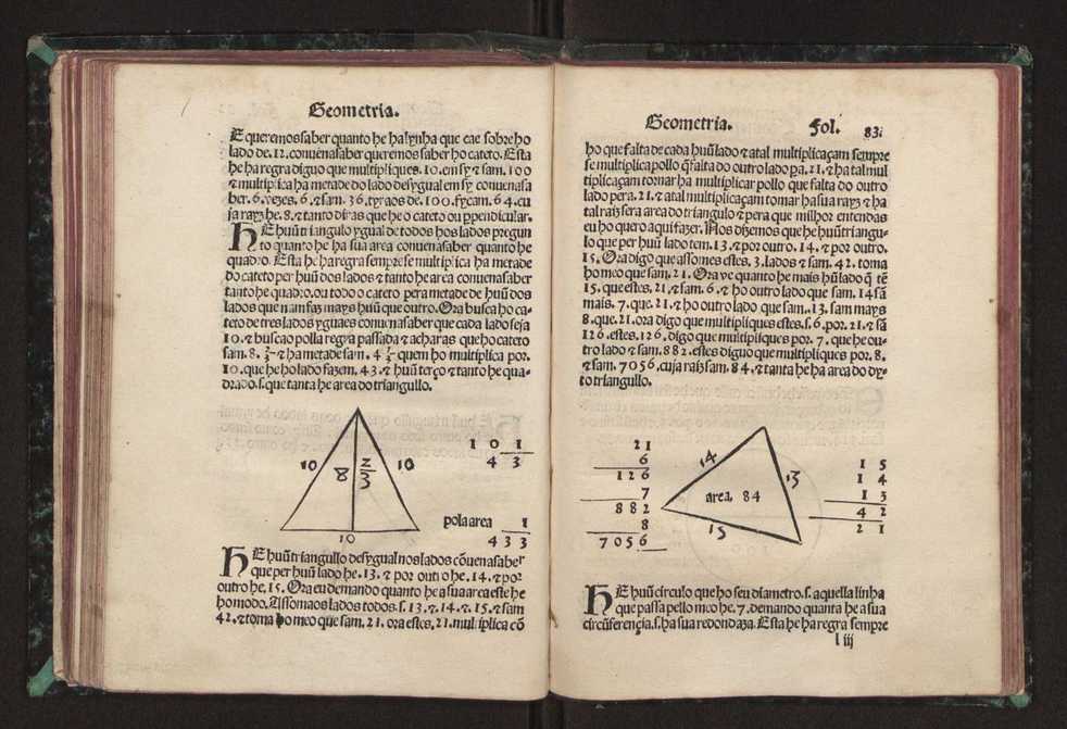 Tratado da pratica darismetyca ordenada per Gaspar Nycolas e empremida com previlegio del rey nosso senhor 88
