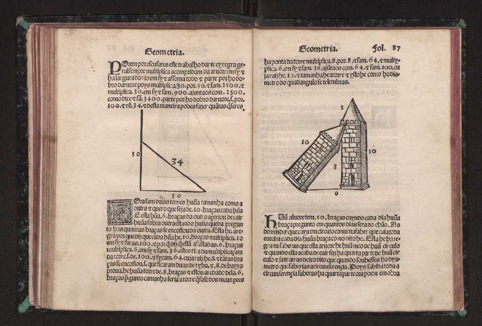 Tratado da pratica darismetyca ordenada per Gaspar Nycolas e empremida com previlegio del rey nosso senhor 92