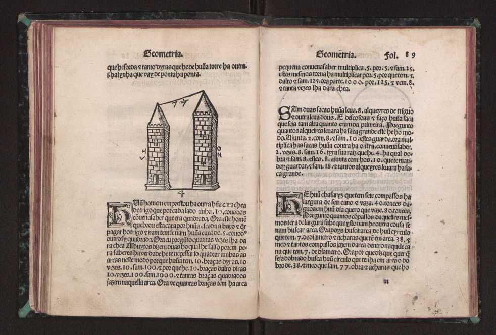 Tratado da pratica darismetyca ordenada per Gaspar Nycolas e empremida com previlegio del rey nosso senhor 94