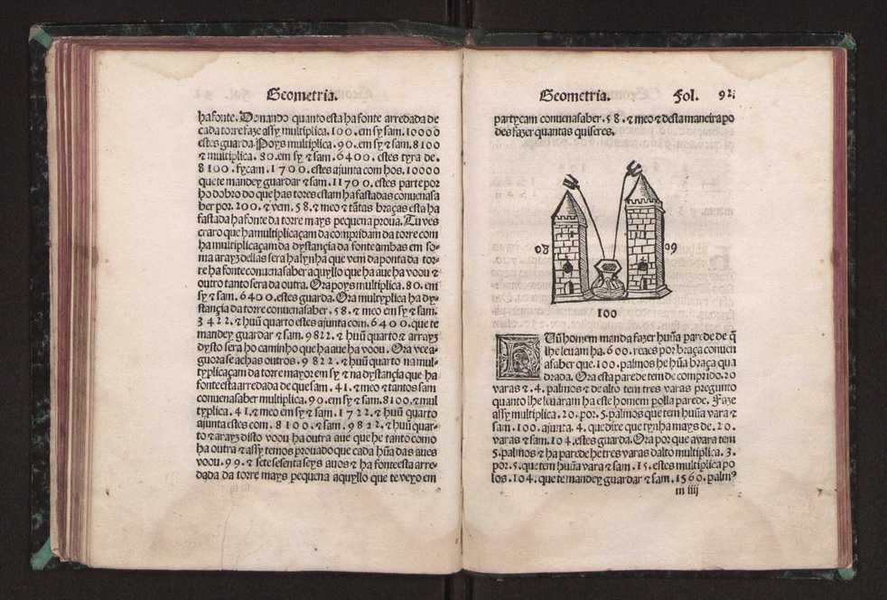 Tratado da pratica darismetyca ordenada per Gaspar Nycolas e empremida com previlegio del rey nosso senhor 97