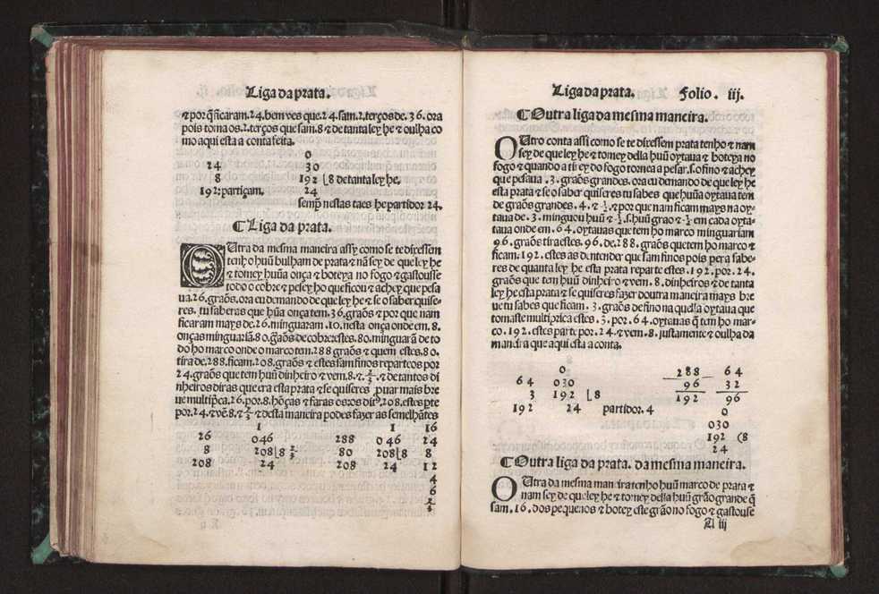 Tratado da pratica darismetyca ordenada per Gaspar Nycolas e empremida com previlegio del rey nosso senhor 102