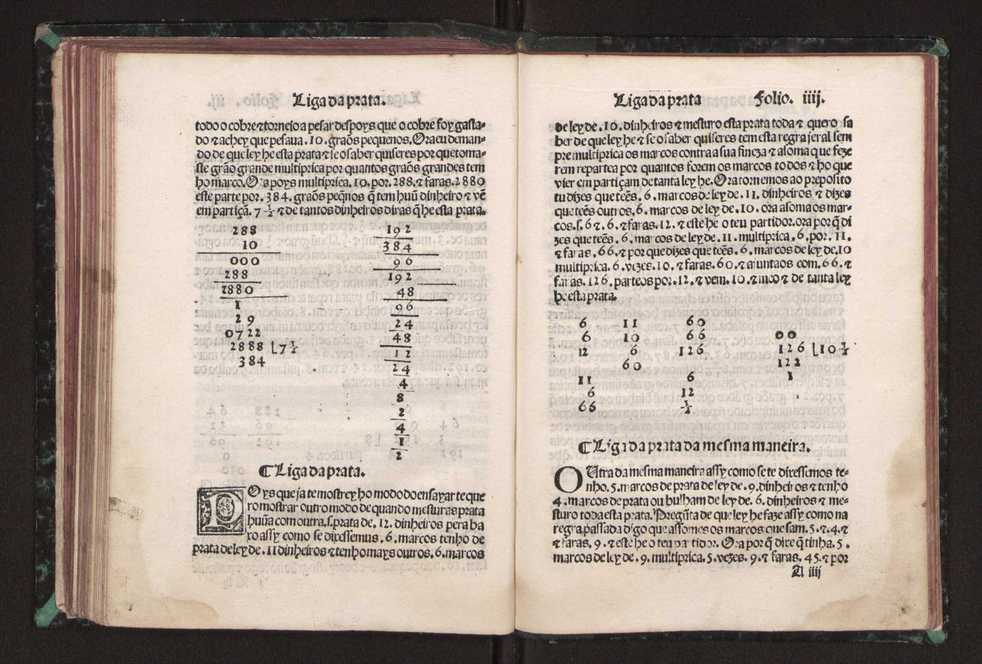Tratado da pratica darismetyca ordenada per Gaspar Nycolas e empremida com previlegio del rey nosso senhor 103