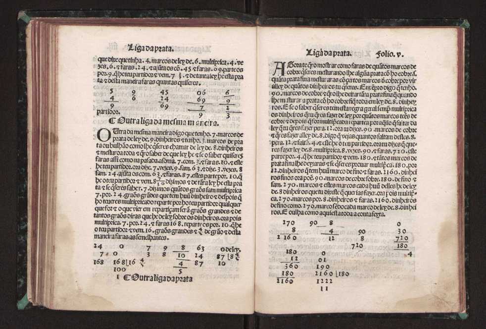 Tratado da pratica darismetyca ordenada per Gaspar Nycolas e empremida com previlegio del rey nosso senhor 104