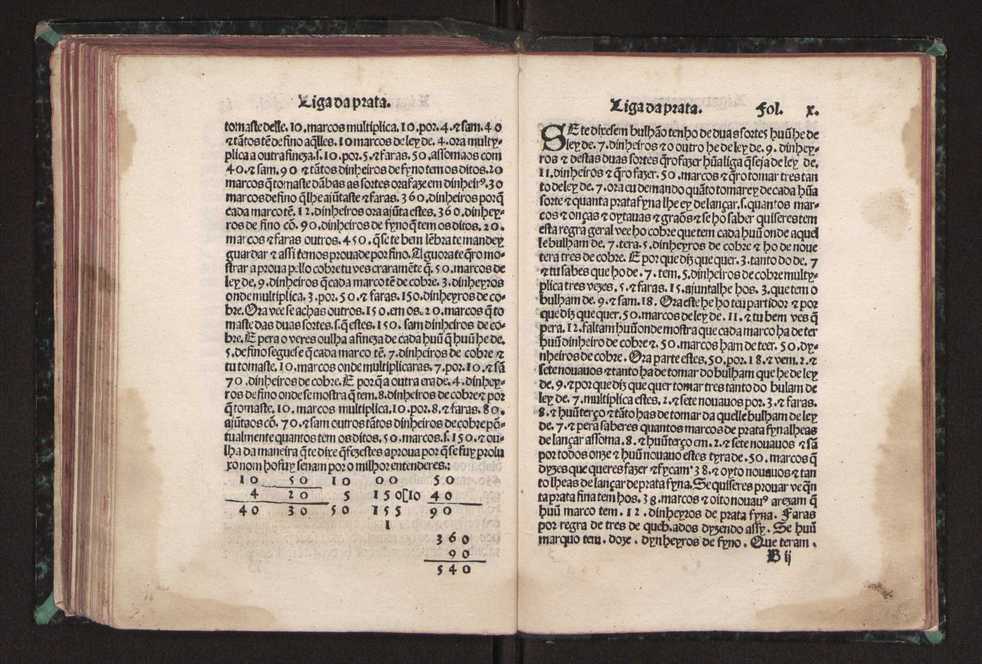 Tratado da pratica darismetyca ordenada per Gaspar Nycolas e empremida com previlegio del rey nosso senhor 109