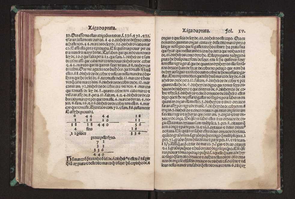 Tratado da pratica darismetyca ordenada per Gaspar Nycolas e empremida com previlegio del rey nosso senhor 114