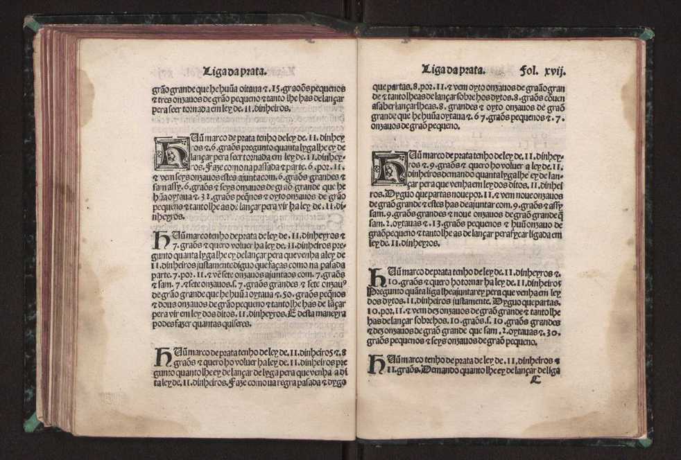 Tratado da pratica darismetyca ordenada per Gaspar Nycolas e empremida com previlegio del rey nosso senhor 116