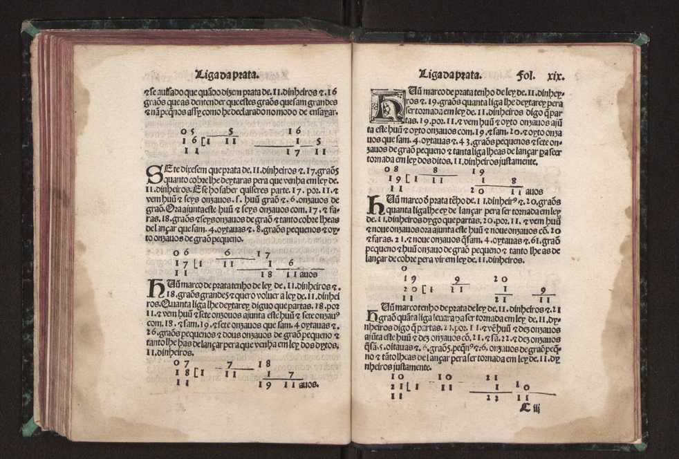 Tratado da pratica darismetyca ordenada per Gaspar Nycolas e empremida com previlegio del rey nosso senhor 118