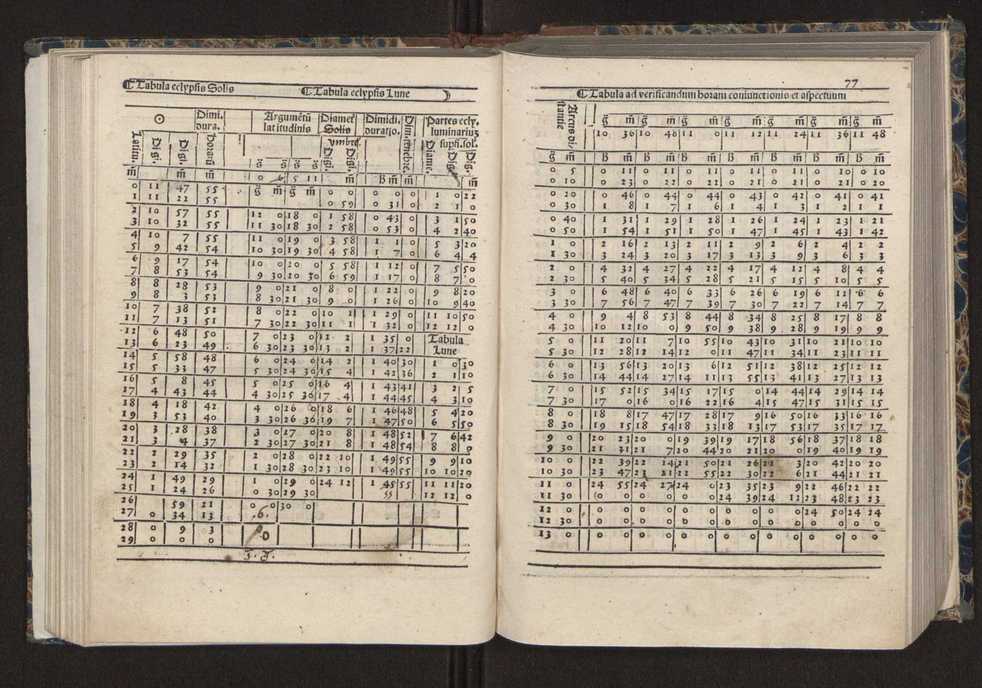 [Almanach perpetuum sive tacuinus, Ephemerides z diarium Abrami zacutti hebrei. Theoremata autem Joannis Michaelis germani ...] 70