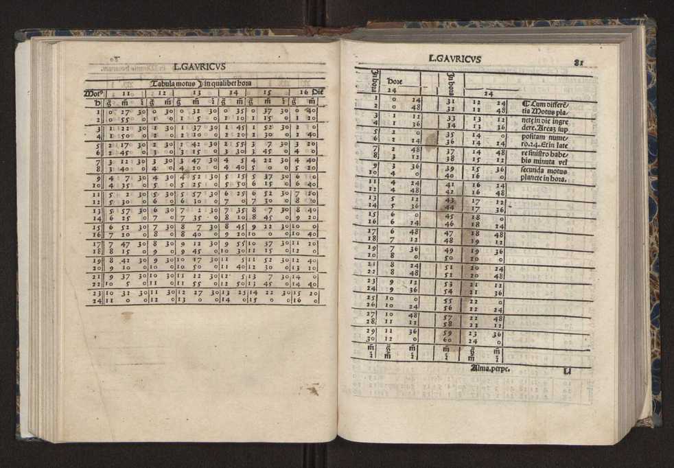 [Almanach perpetuum sive tacuinus, Ephemerides z diarium Abrami zacutti hebrei. Theoremata autem Joannis Michaelis germani ...] 74