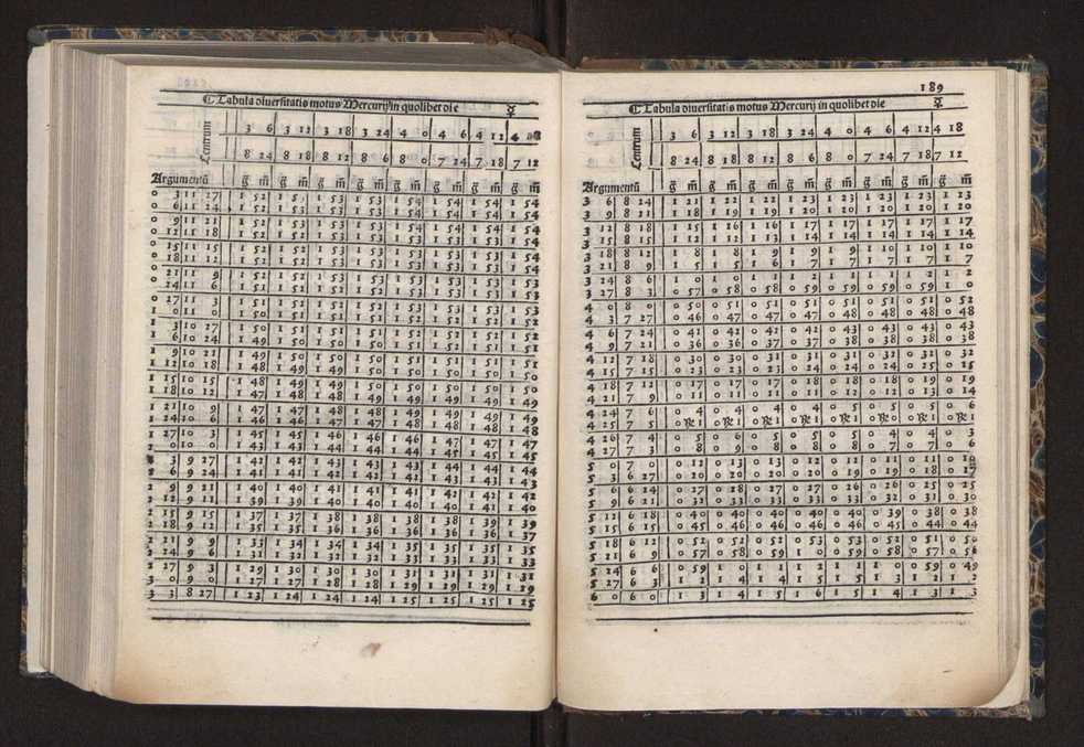 [Almanach perpetuum sive tacuinus, Ephemerides z diarium Abrami zacutti hebrei. Theoremata autem Joannis Michaelis germani ...] 182