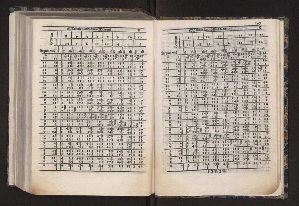 [Almanach perpetuum sive tacuinus, Ephemerides z diarium Abrami zacutti hebrei. Theoremata autem Joannis Michaelis germani ...] 190