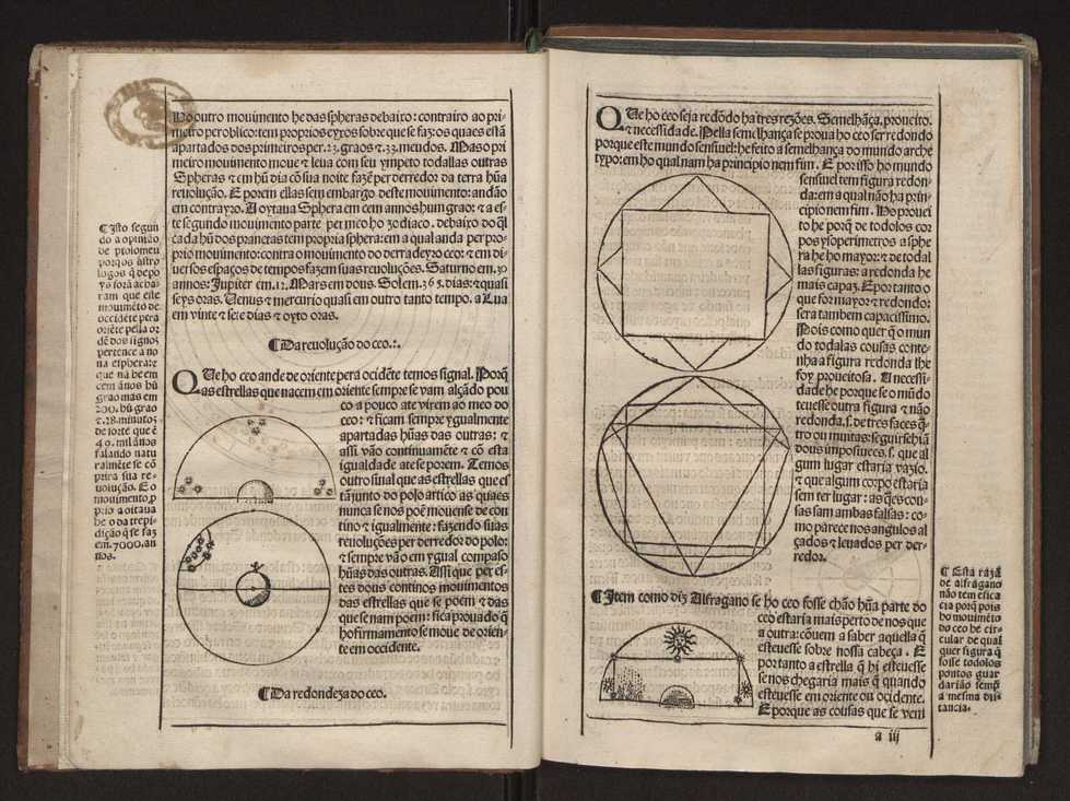 Tratado da sphera com a Theorica do Sol e da Lua e ho primeiro liuro da Geographia de Claudio Ptolomeo Alexa[n]drino. Tirados nouamente de latim em lingoagem pello Doutor Pero Nunez cosmographo del Rey Do[m] Ioo ho terceyro deste nome nosso Senhor. E acrece[n]tados de muitas annotaes e figuras per que mays facilmente se podem entender ...Tratado da esfera 8