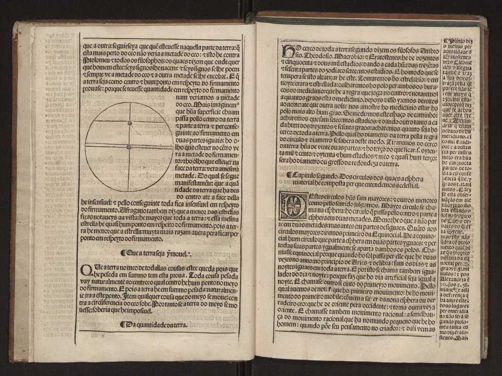 Tratado da sphera com a Theorica do Sol e da Lua e ho primeiro liuro da Geographia de Claudio Ptolomeo Alexa[n]drino. Tirados nouamente de latim em lingoagem pello Doutor Pero Nunez cosmographo del Rey Do[m] Ioo ho terceyro deste nome nosso Senhor. E acrece[n]tados de muitas annotaes e figuras per que mays facilmente se podem entender ...Tratado da esfera 10