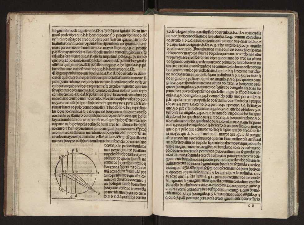 Tratado da sphera com a Theorica do Sol e da Lua e ho primeiro liuro da Geographia de Claudio Ptolomeo Alexa[n]drino. Tirados nouamente de latim em lingoagem pello Doutor Pero Nunez cosmographo del Rey Do[m] Ioo ho terceyro deste nome nosso Senhor. E acrece[n]tados de muitas annotaes e figuras per que mays facilmente se podem entender ...Tratado da esfera 23