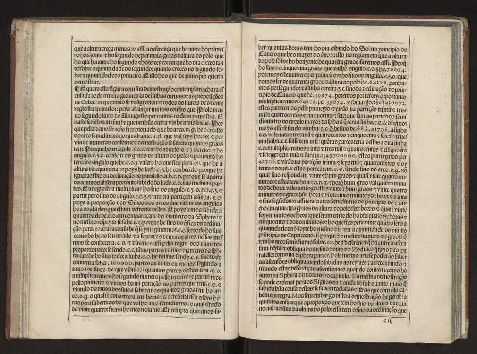 Tratado da sphera com a Theorica do Sol e da Lua e ho primeiro liuro da Geographia de Claudio Ptolomeo Alexa[n]drino. Tirados nouamente de latim em lingoagem pello Doutor Pero Nunez cosmographo del Rey Do[m] Ioo ho terceyro deste nome nosso Senhor. E acrece[n]tados de muitas annotaes e figuras per que mays facilmente se podem entender ...Tratado da esfera 24