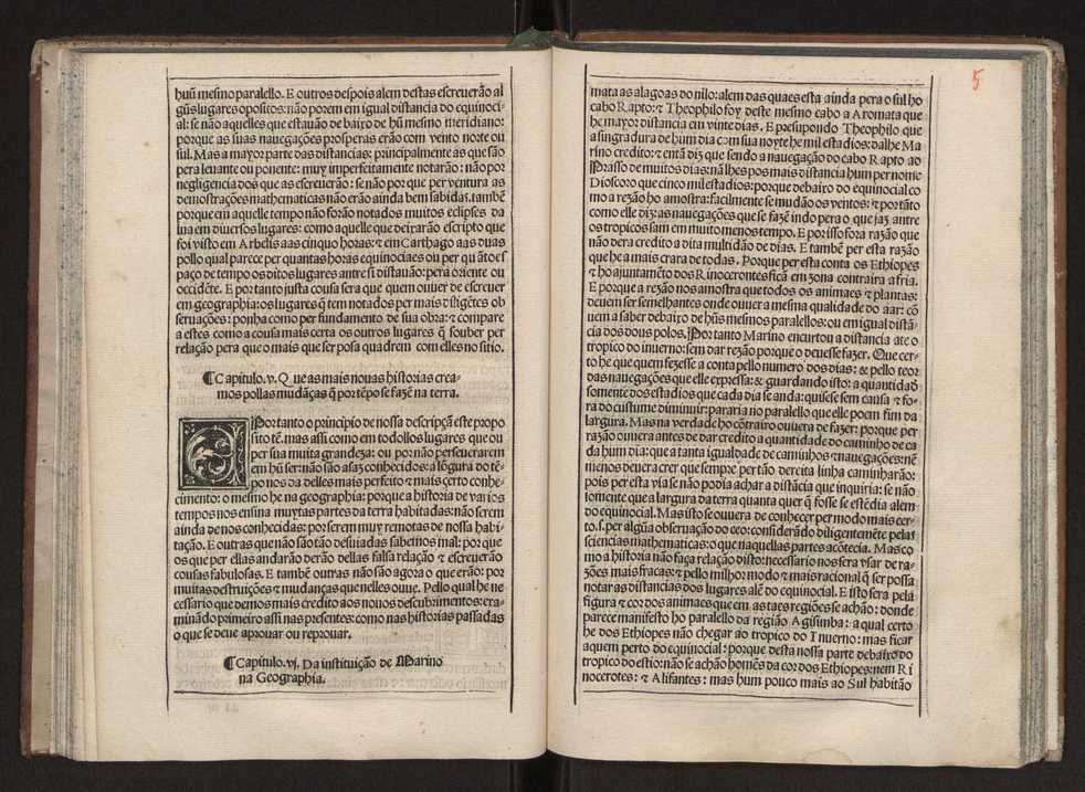 Tratado da sphera com a Theorica do Sol e da Lua e ho primeiro liuro da Geographia de Claudio Ptolomeo Alexa[n]drino. Tirados nouamente de latim em lingoagem pello Doutor Pero Nunez cosmographo del Rey Do[m] Io�o ho terceyro deste nome nosso Senhor. E acrece[n]tados de muitas annota��es e figuras per que mays facilmente se podem entender ...Tratado da esfera 38
