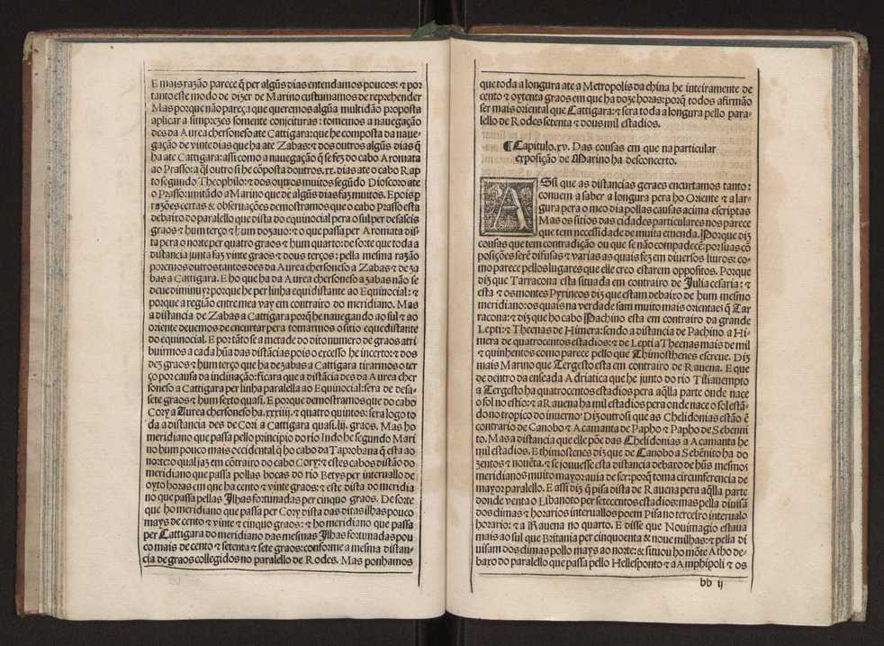 Tratado da sphera com a Theorica do Sol e da Lua e ho primeiro liuro da Geographia de Claudio Ptolomeo Alexa[n]drino. Tirados nouamente de latim em lingoagem pello Doutor Pero Nunez cosmographo del Rey Do[m] Ioo ho terceyro deste nome nosso Senhor. E acrece[n]tados de muitas annotaes e figuras per que mays facilmente se podem entender ...Tratado da esfera 43