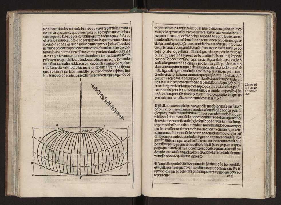 Tratado da sphera com a Theorica do Sol e da Lua e ho primeiro liuro da Geographia de Claudio Ptolomeo Alexa[n]drino. Tirados nouamente de latim em lingoagem pello Doutor Pero Nunez cosmographo del Rey Do[m] Ioo ho terceyro deste nome nosso Senhor. E acrece[n]tados de muitas annotaes e figuras per que mays facilmente se podem entender ...Tratado da esfera 51