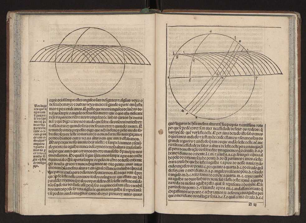Tratado da sphera com a Theorica do Sol e da Lua e ho primeiro liuro da Geographia de Claudio Ptolomeo Alexa[n]drino. Tirados nouamente de latim em lingoagem pello Doutor Pero Nunez cosmographo del Rey Do[m] Ioo ho terceyro deste nome nosso Senhor. E acrece[n]tados de muitas annotaes e figuras per que mays facilmente se podem entender ...Tratado da esfera 56