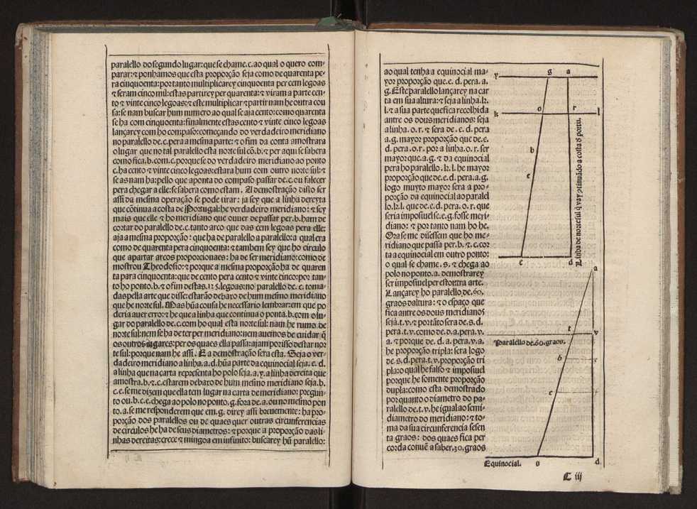 Tratado da sphera com a Theorica do Sol e da Lua e ho primeiro liuro da Geographia de Claudio Ptolomeo Alexa[n]drino. Tirados nouamente de latim em lingoagem pello Doutor Pero Nunez cosmographo del Rey Do[m] Ioo ho terceyro deste nome nosso Senhor. E acrece[n]tados de muitas annotaes e figuras per que mays facilmente se podem entender ...Tratado da esfera 74