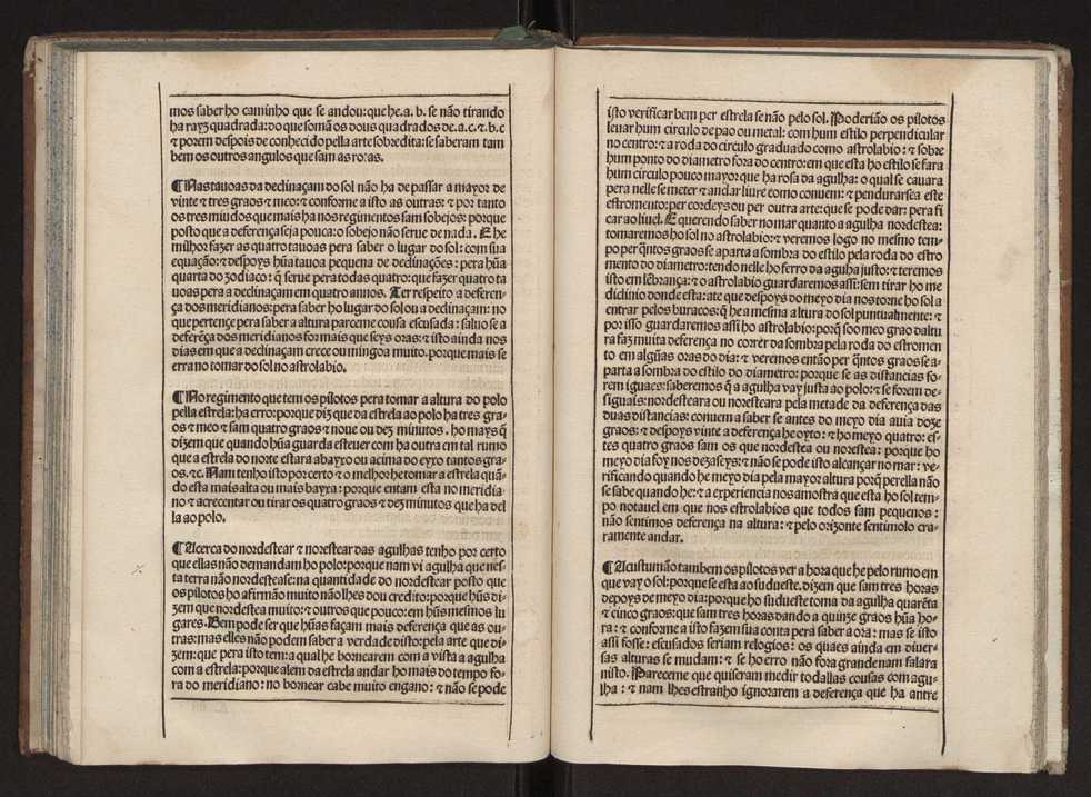 Tratado da sphera com a Theorica do Sol e da Lua e ho primeiro liuro da Geographia de Claudio Ptolomeo Alexa[n]drino. Tirados nouamente de latim em lingoagem pello Doutor Pero Nunez cosmographo del Rey Do[m] Ioo ho terceyro deste nome nosso Senhor. E acrece[n]tados de muitas annotaes e figuras per que mays facilmente se podem entender ...Tratado da esfera 76