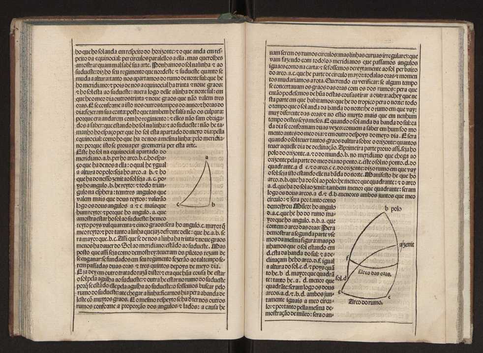 Tratado da sphera com a Theorica do Sol e da Lua e ho primeiro liuro da Geographia de Claudio Ptolomeo Alexa[n]drino. Tirados nouamente de latim em lingoagem pello Doutor Pero Nunez cosmographo del Rey Do[m] Ioo ho terceyro deste nome nosso Senhor. E acrece[n]tados de muitas annotaes e figuras per que mays facilmente se podem entender ...Tratado da esfera 77