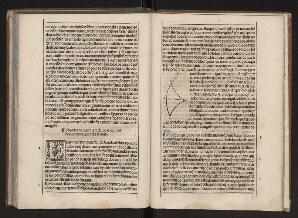 Tratado da sphera com a Theorica do Sol e da Lua e ho primeiro liuro da Geographia de Claudio Ptolomeo Alexa[n]drino. Tirados nouamente de latim em lingoagem pello Doutor Pero Nunez cosmographo del Rey Do[m] Ioo ho terceyro deste nome nosso Senhor. E acrece[n]tados de muitas annotaes e figuras per que mays facilmente se podem entender ...Tratado da esfera 85