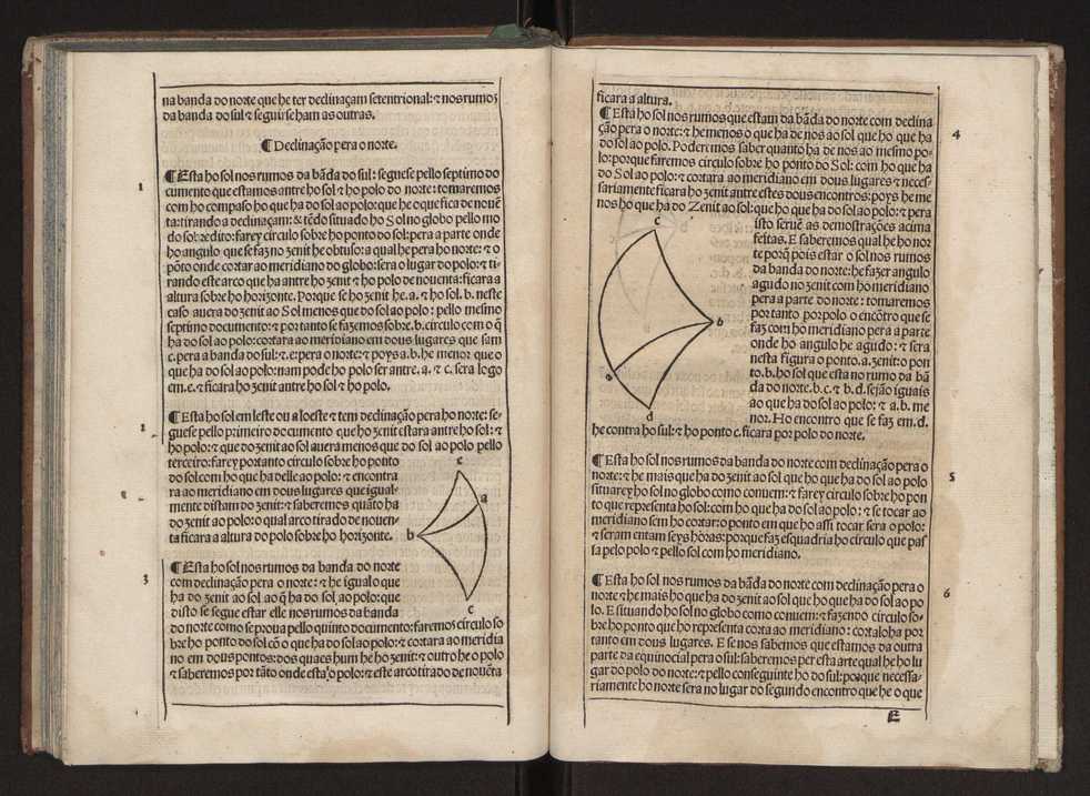 Tratado da sphera com a Theorica do Sol e da Lua e ho primeiro liuro da Geographia de Claudio Ptolomeo Alexa[n]drino. Tirados nouamente de latim em lingoagem pello Doutor Pero Nunez cosmographo del Rey Do[m] Ioo ho terceyro deste nome nosso Senhor. E acrece[n]tados de muitas annotaes e figuras per que mays facilmente se podem entender ...Tratado da esfera 88