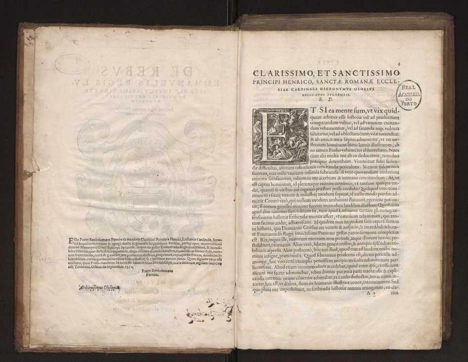 De rebus, Emmanuelis regis lusitaniae invictissimi virtute et auspicio gestis libri duodecim. Auctore Hieronymo Osorio episcopo Syluensi 3