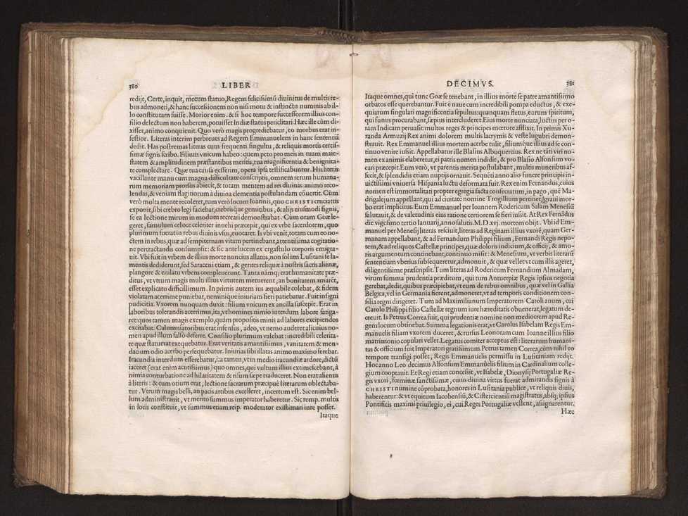 De rebus, Emmanuelis regis lusitaniae invictissimi virtute et auspicio gestis libri duodecim. Auctore Hieronymo Osorio episcopo Syluensi 190