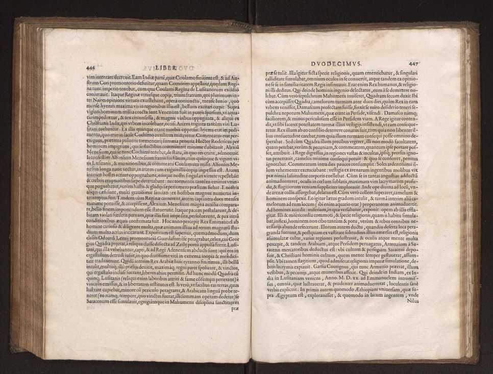 De rebus, Emmanuelis regis lusitaniae invictissimi virtute et auspicio gestis libri duodecim. Auctore Hieronymo Osorio episcopo Syluensi 223