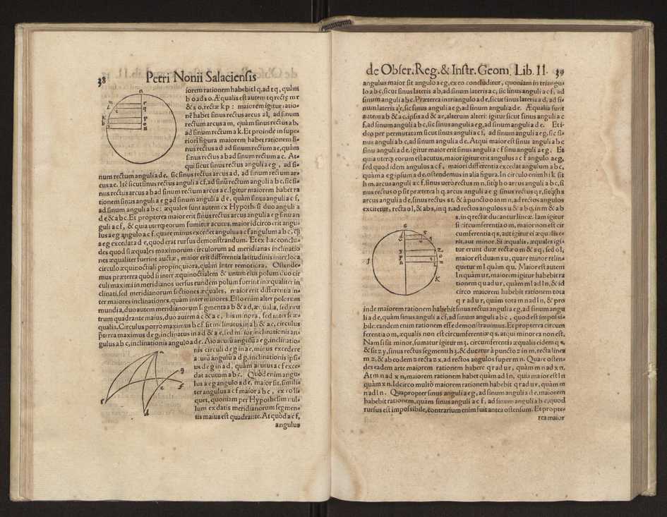 Petri Nonii Salaciensis opera, quae complectuntur, primum, duos libros, in quorum priore tractantur pulcherrima problemata. In altero traduntur ex mathematicis disciplinis regul & instrumenta artis navigandi, quibus varia rerum astronomicarum book.html fico.html listagens wwwbook1~ circa coelestium corporum motus explorare possumus. Deinde, annotationes in Aristotelis problema mechanicum de motu navigii ex remis. Postremo, annotationes in planetarum theoricus Georgii Pvrbachii, quibus multa hactenus perperam intellecta, ab allisq[ue]; praeterita exponuntur. Quae quemadmodum mole exigua viduntur, ita virtute ingentia, lector candide, intelliges 28