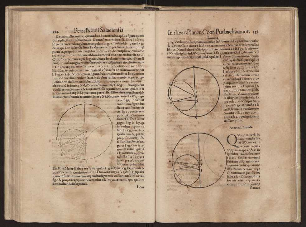 Petri Nonii Salaciensis opera, quae complectuntur, primum, duos libros, in quorum priore tractantur pulcherrima problemata. In altero traduntur ex mathematicis disciplinis regul & instrumenta artis navigandi, quibus varia rerum astronomicarum book.html fico.html listagens wwwbook1~ circa coelestium corporum motus explorare possumus. Deinde, annotationes in Aristotelis problema mechanicum de motu navigii ex remis. Postremo, annotationes in planetarum theoricus Georgii Pvrbachii, quibus multa hactenus perperam intellecta, ab allisq[ue]; praeterita exponuntur. Quae quemadmodum mole exigua viduntur, ita virtute ingentia, lector candide, intelliges 116