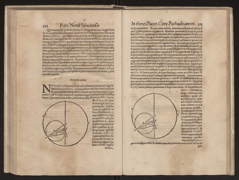 Petri Nonii Salaciensis opera, quae complectuntur, primum, duos libros, in quorum priore tractantur pulcherrima problemata. In altero traduntur ex mathematicis disciplinis regul & instrumenta artis navigandi, quibus varia rerum astronomicarum book.html fico.html listagens wwwbook1~ circa coelestium corporum motus explorare possumus. Deinde, annotationes in Aristotelis problema mechanicum de motu navigii ex remis. Postremo, annotationes in planetarum theoricus Georgii Pvrbachii, quibus multa hactenus perperam intellecta, ab allisq[ue]; praeterita exponuntur. Quae quemadmodum mole exigua viduntur, ita virtute ingentia, lector candide, intelliges 120