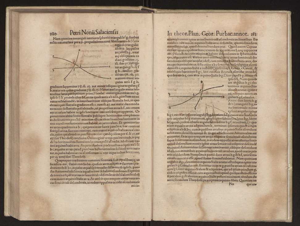 Petri Nonii Salaciensis opera, quae complectuntur, primum, duos libros, in quorum priore tractantur pulcherrima problemata. In altero traduntur ex mathematicis disciplinis regul & instrumenta artis navigandi, quibus varia rerum astronomicarum book.html fico.html listagens wwwbook1~ circa coelestium corporum motus explorare possumus. Deinde, annotationes in Aristotelis problema mechanicum de motu navigii ex remis. Postremo, annotationes in planetarum theoricus Georgii Pvrbachii, quibus multa hactenus perperam intellecta, ab allisq[ue]; praeterita exponuntur. Quae quemadmodum mole exigua viduntur, ita virtute ingentia, lector candide, intelliges 149