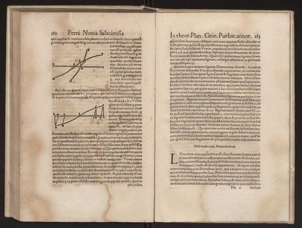 Petri Nonii Salaciensis opera, quae complectuntur, primum, duos libros, in quorum priore tractantur pulcherrima problemata. In altero traduntur ex mathematicis disciplinis regul & instrumenta artis navigandi, quibus varia rerum astronomicarum book.html fico.html listagens wwwbook1~ circa coelestium corporum motus explorare possumus. Deinde, annotationes in Aristotelis problema mechanicum de motu navigii ex remis. Postremo, annotationes in planetarum theoricus Georgii Pvrbachii, quibus multa hactenus perperam intellecta, ab allisq[ue]; praeterita exponuntur. Quae quemadmodum mole exigua viduntur, ita virtute ingentia, lector candide, intelliges 150