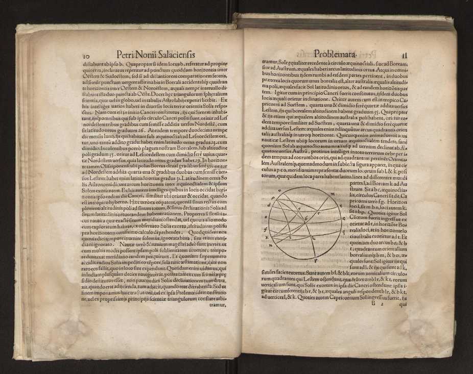 Petri Nonii Salaciensis opera: quae complectuntur primum, duos libros, in quorum priore tractantur pulcherrima problemata: in altero traduntur ex mathematicis disciplinis regul & instrumenta artis navigandi, quibus varia rerum astronomicarum book.html fico.html listagens wwwbook1~ circa coelestium corporum motus explorare possumus. Deinde, annotationes in Aristotelis problema mechanicum de motu navigii ex remis: item in Georgii Pvrbachii planetarum theoricas annotationes, quibus multa hactenus perperam intellecta, ab allisq[ue] praeterita exponuntur. Eiusdem, de erratis Orontii Finoei liber unus. Postremo, de crepusculis lib. I. cum libello allacen de causis crepusculorum. Quae quemadmodum mole exigua videntur, ita virtute ingentia, lector candide, intelliges 13