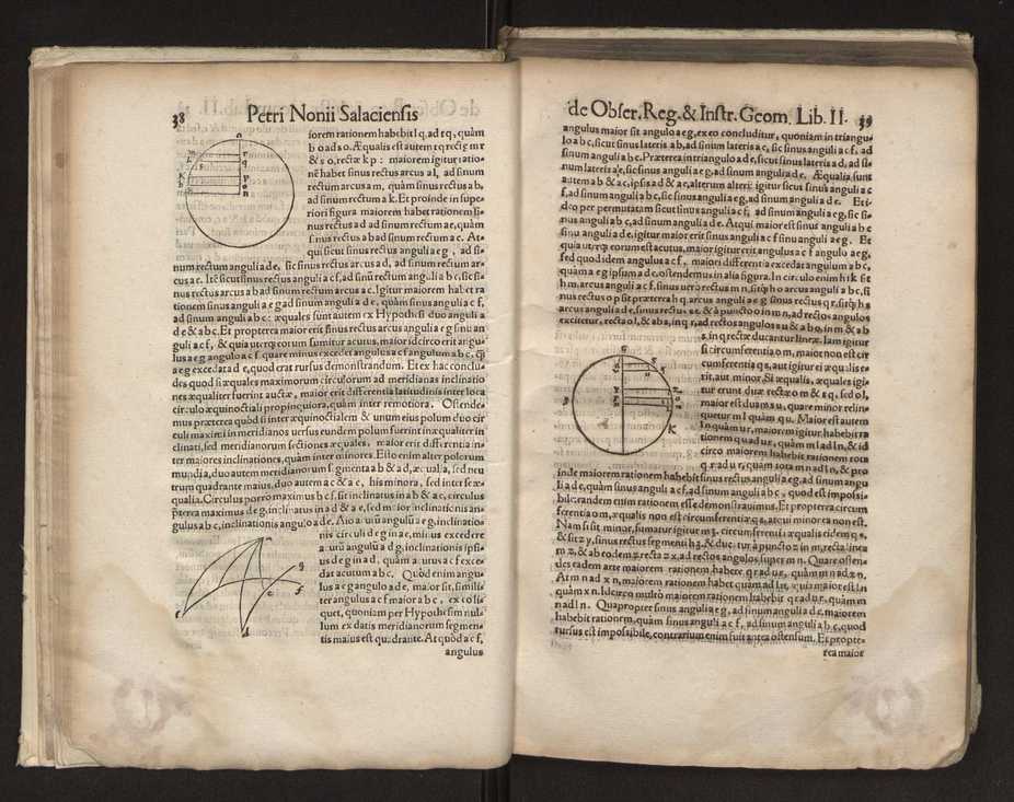 Petri Nonii Salaciensis opera: quae complectuntur primum, duos libros, in quorum priore tractantur pulcherrima problemata: in altero traduntur ex mathematicis disciplinis regul & instrumenta artis navigandi, quibus varia rerum astronomicarum book.html fico.html listagens wwwbook1~ circa coelestium corporum motus explorare possumus. Deinde, annotationes in Aristotelis problema mechanicum de motu navigii ex remis: item in Georgii Pvrbachii planetarum theoricas annotationes, quibus multa hactenus perperam intellecta, ab allisq[ue] praeterita exponuntur. Eiusdem, de erratis Orontii Finoei liber unus. Postremo, de crepusculis lib. I. cum libello allacen de causis crepusculorum. Quae quemadmodum mole exigua videntur, ita virtute ingentia, lector candide, intelliges 27