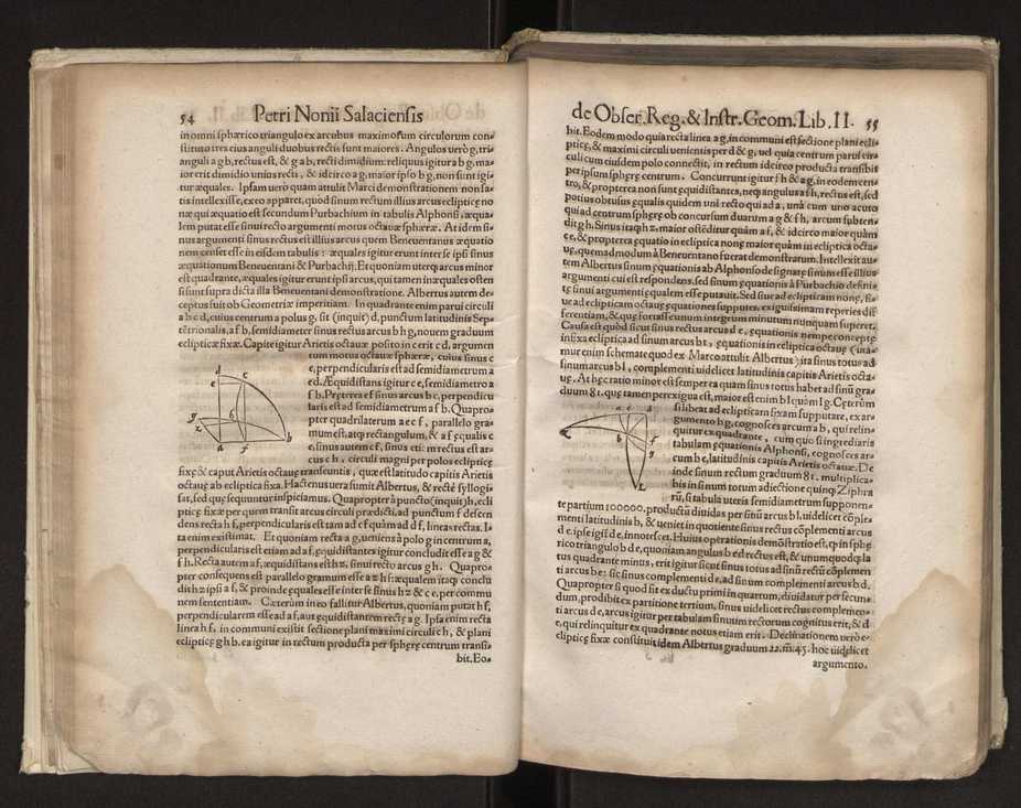 Petri Nonii Salaciensis opera: quae complectuntur primum, duos libros, in quorum priore tractantur pulcherrima problemata: in altero traduntur ex mathematicis disciplinis regul & instrumenta artis navigandi, quibus varia rerum astronomicarum book.html fico.html listagens wwwbook1~ circa coelestium corporum motus explorare possumus. Deinde, annotationes in Aristotelis problema mechanicum de motu navigii ex remis: item in Georgii Pvrbachii planetarum theoricas annotationes, quibus multa hactenus perperam intellecta, ab allisq[ue] praeterita exponuntur. Eiusdem, de erratis Orontii Finoei liber unus. Postremo, de crepusculis lib. I. cum libello allacen de causis crepusculorum. Quae quemadmodum mole exigua videntur, ita virtute ingentia, lector candide, intelliges 35