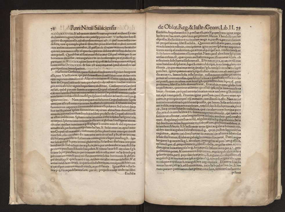 Petri Nonii Salaciensis opera: quae complectuntur primum, duos libros, in quorum priore tractantur pulcherrima problemata: in altero traduntur ex mathematicis disciplinis regul & instrumenta artis navigandi, quibus varia rerum astronomicarum book.html fico.html listagens wwwbook1~ circa coelestium corporum motus explorare possumus. Deinde, annotationes in Aristotelis problema mechanicum de motu navigii ex remis: item in Georgii Pvrbachii planetarum theoricas annotationes, quibus multa hactenus perperam intellecta, ab allisq[ue] praeterita exponuntur. Eiusdem, de erratis Orontii Finoei liber unus. Postremo, de crepusculis lib. I. cum libello allacen de causis crepusculorum. Quae quemadmodum mole exigua videntur, ita virtute ingentia, lector candide, intelliges 47