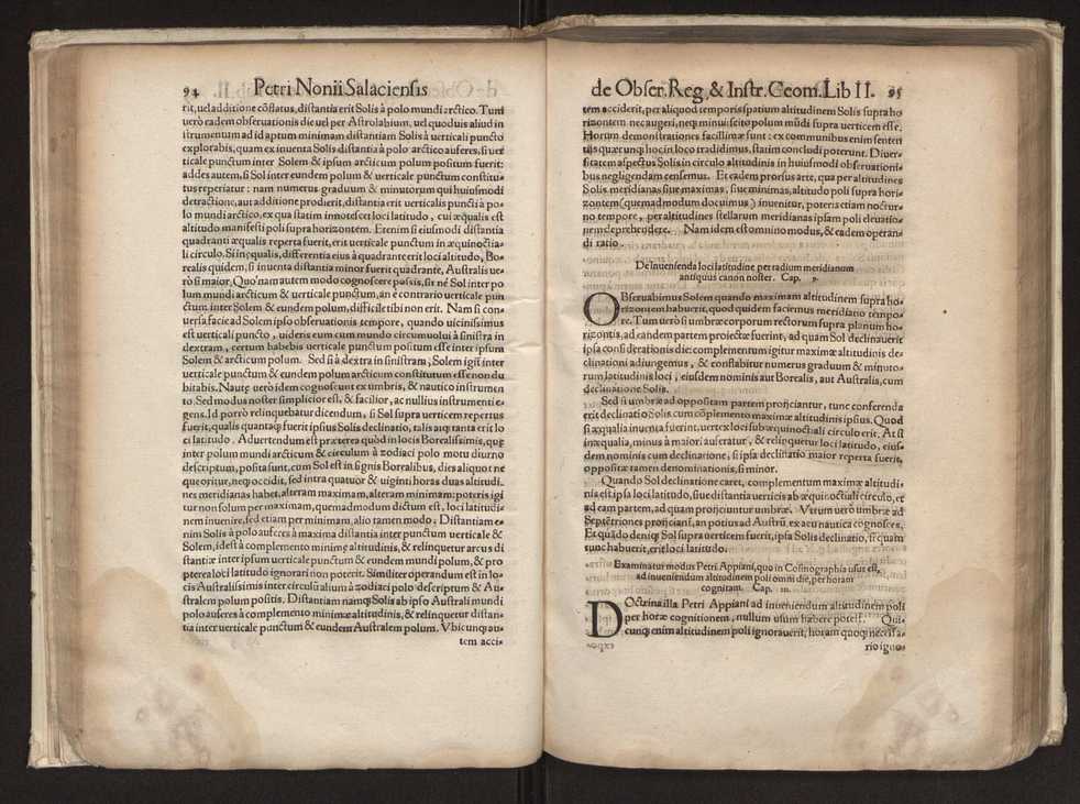 Petri Nonii Salaciensis opera: quae complectuntur primum, duos libros, in quorum priore tractantur pulcherrima problemata: in altero traduntur ex mathematicis disciplinis regul� & instrumenta artis navigandi, quibus varia rerum astronomicarum book.html fico.html listagens wwwbook1~ circa coelestium corporum motus explorare possumus. Deinde, annotationes in Aristotelis problema mechanicum de motu navigii ex remis: item in Georgii Pvrbachii planetarum theoricas annotationes, quibus multa hactenus perperam intellecta, ab allisq[ue] praeterita exponuntur. Eiusdem, de erratis Orontii Finoei liber unus. Postremo, de crepusculis lib. I. cum libello allacen de causis crepusculorum. Quae quemadmodum mole exigua videntur, ita virtute ingentia, lector candide, intelliges 55