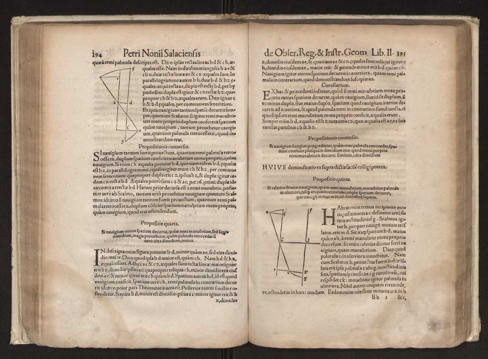 Petri Nonii Salaciensis opera: quae complectuntur primum, duos libros, in quorum priore tractantur pulcherrima problemata: in altero traduntur ex mathematicis disciplinis regul & instrumenta artis navigandi, quibus varia rerum astronomicarum book.html fico.html listagens wwwbook1~ circa coelestium corporum motus explorare possumus. Deinde, annotationes in Aristotelis problema mechanicum de motu navigii ex remis: item in Georgii Pvrbachii planetarum theoricas annotationes, quibus multa hactenus perperam intellecta, ab allisq[ue] praeterita exponuntur. Eiusdem, de erratis Orontii Finoei liber unus. Postremo, de crepusculis lib. I. cum libello allacen de causis crepusculorum. Quae quemadmodum mole exigua videntur, ita virtute ingentia, lector candide, intelliges 105